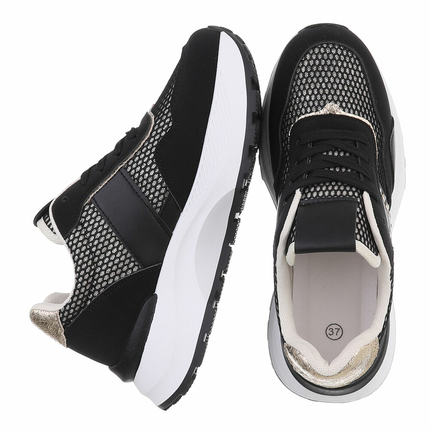 Damen Low-Sneakers - black
