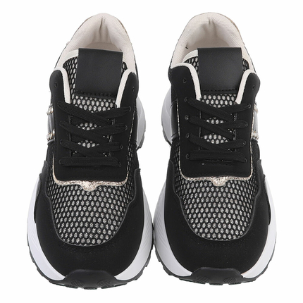 Damen Low-Sneakers - black