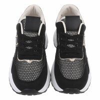 Damen Low-Sneakers - black