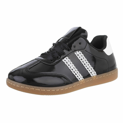 Damen Low-Sneakers - black - 12 Paar