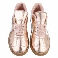 Damen Low-Sneakers - champagne
