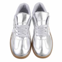 Damen Low-Sneakers - silver