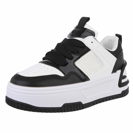 Damen Low-Sneakers - black Gr. 40
