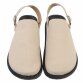 Damen Pantoletten - beige