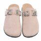Damen Pantoletten - beige