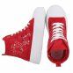 Damen High-Sneakers - red