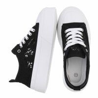 Damen Low-Sneakers - black