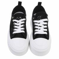 Damen Low-Sneakers - black