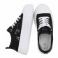 Damen Low-Sneakers - black