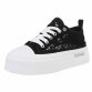 Damen Low-Sneakers - black Gr. 36