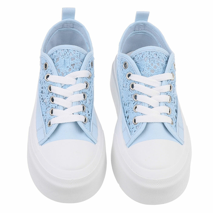 Damen Low-Sneakers - blue