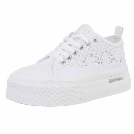 Damen Low-Sneakers - white Gr. 40