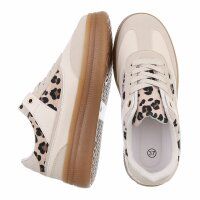 Damen Low-Sneakers - beige