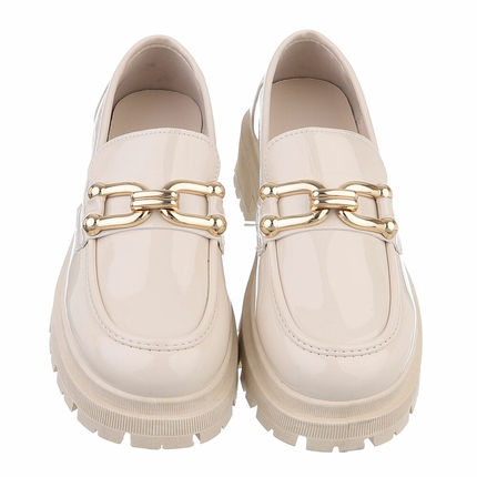 Damen Slipper - beige