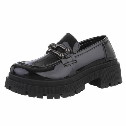 Damen Slipper - black Gr. 36
