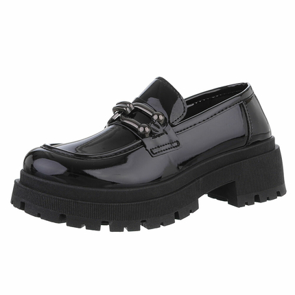 Damen Slipper - black Gr. 41