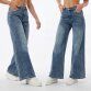 Damen High Waist Jeans von Laulia - blue