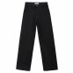Damen Hose in Lederoptik von Laulia - black