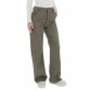 Damen Hose in Lederoptik von Laulia - grey