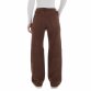 Damen Hose in Lederoptik von Laulia - brown