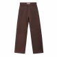 Damen Hose in Lederoptik von Laulia - brown