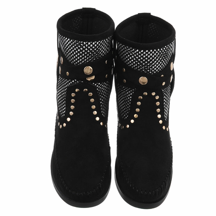 Damen Western- & Bikerboots - black