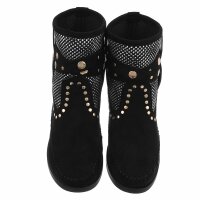 Damen Western- & Bikerboots - black