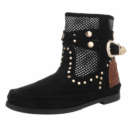 Damen Western- & Bikerboots - black Gr. 37