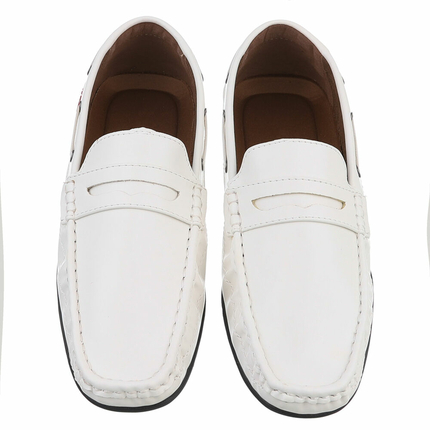 Herren Halbschuhe - white