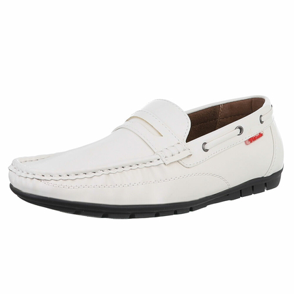 Herren Halbschuhe - white Gr. 40