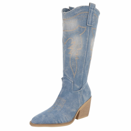 Damen Western- & Bikerboots - ljeans Gr. 39
