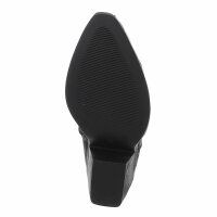 Damen Western- & Bikerboots - blackjeans