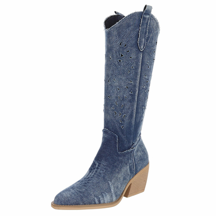 Damen Western- & Bikerboots - djeans Gr. 41