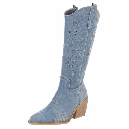 Damen Western- & Bikerboots - ljeans Gr. 38