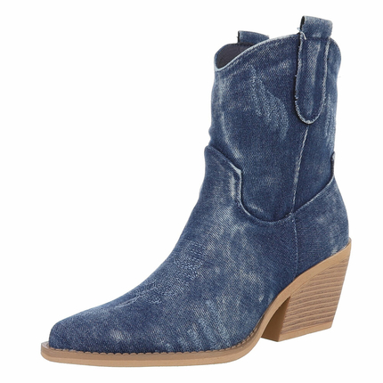 Damen Western- & Bikerboots - djeans Gr. 38