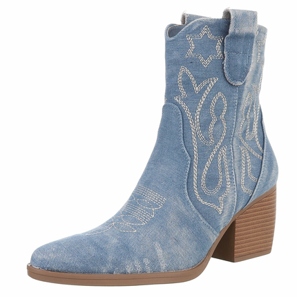 Damen Western- & Bikerboots - ljeans Gr. 40