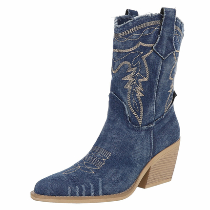 Damen Western- & Bikerboots - djeans - 12 Paar