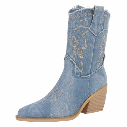 Damen Western- & Bikerboots - ljeans - 12 Paar