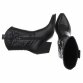 Damen Western- & Bikerboots - blackpu