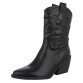 Damen Western- & Bikerboots - blackpu Gr. 40