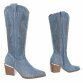 Damen Western- & Bikerboots - ljeans