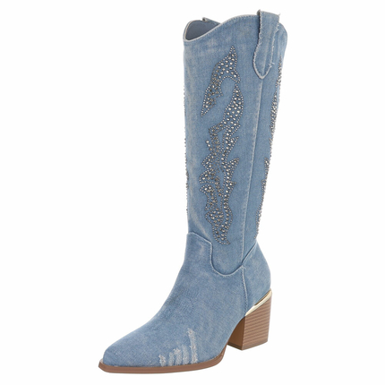 Damen Western- & Bikerboots - ljeans Gr. 41