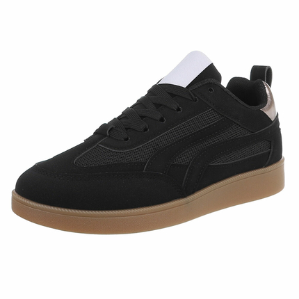 Damen Low-Sneakers - black
