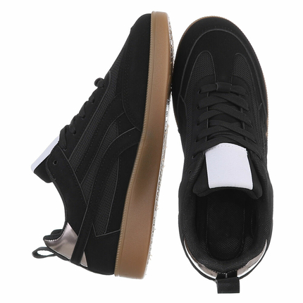 Damen Low-Sneakers - black