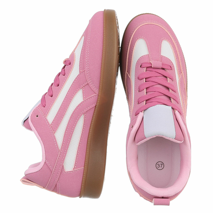Damen Low-Sneakers - fuchsia
