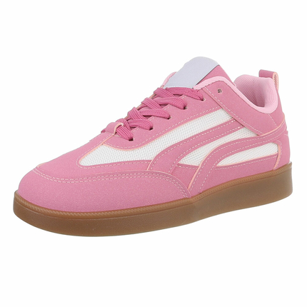Damen Low-Sneakers - fuchsia - 12 Paar