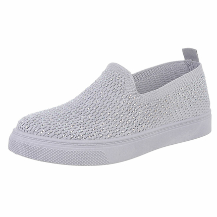 Damen Slipper - ltgrey Gr. 38