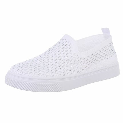 Damen Slipper - white Gr. 40