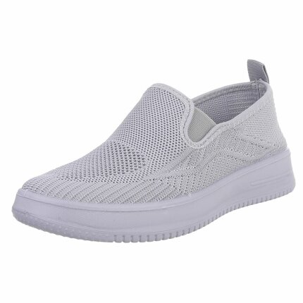 Damen Slipper - ltgrey - 12 Paar