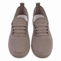 Damen Low-Sneakers - brown
